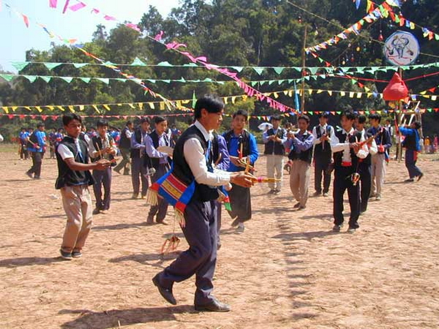 Baishijia Festival of Yi Ethnic Minority in Mengla County, XishuangBanna