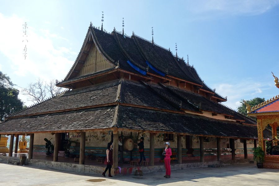 Jingzhen Octagonal Pavilion in Menghai County, Xishuangbanna