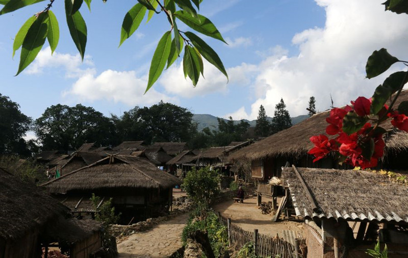 Wengding Village in Cangyuan County, Lincang