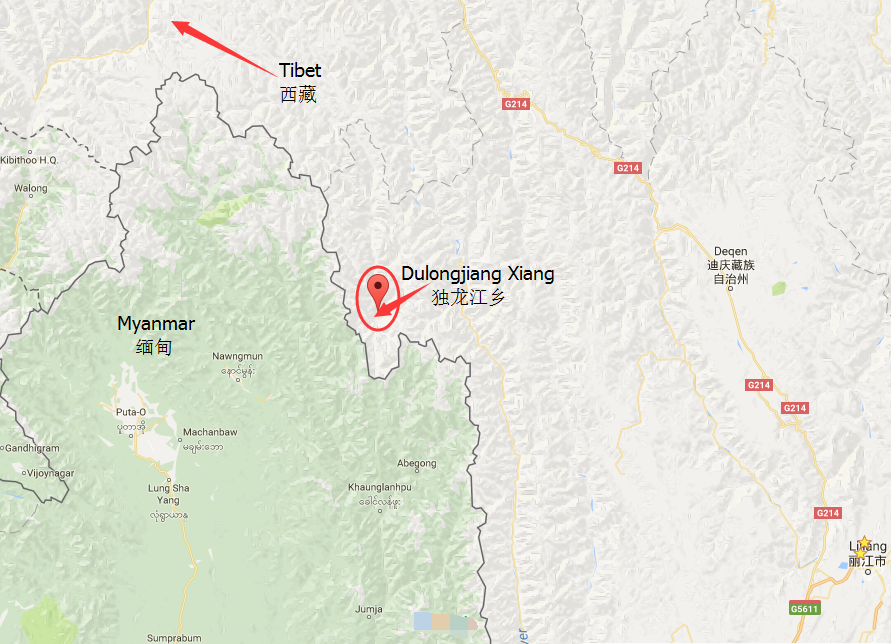 The-Location-Map-of-Dulongjiang-Nujiang