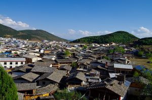 Dukezong Ancient Town in Shangrila, Diqing