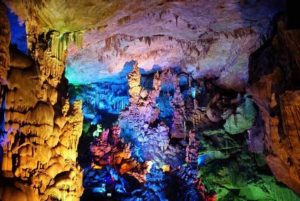 Qifeng Cave in The Stone Forest, Kunming