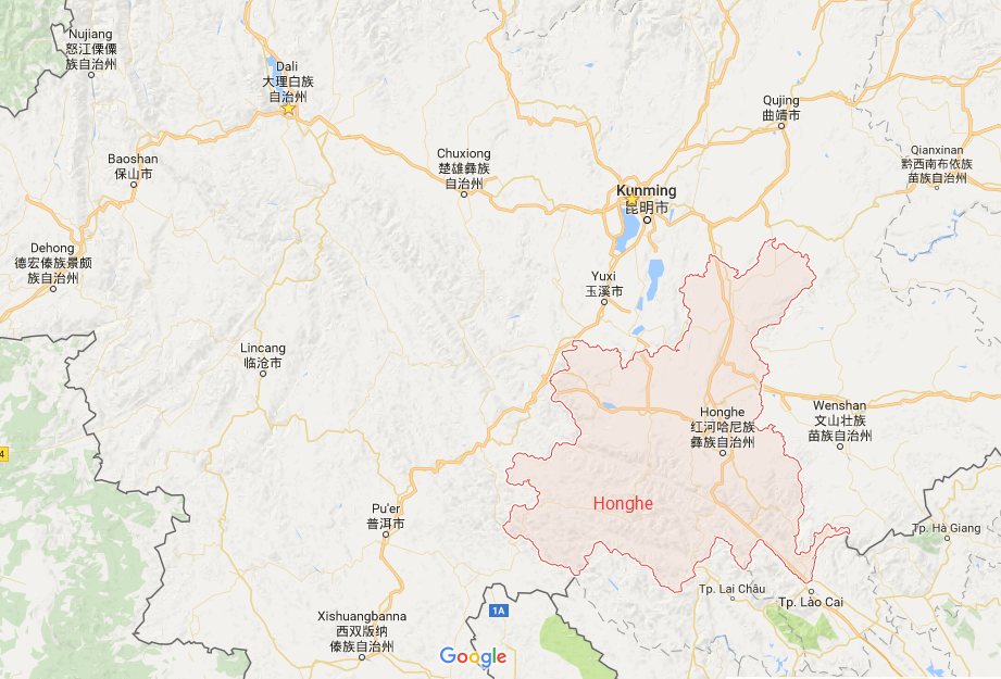 The-location-map-of-Honghe-Prefecture