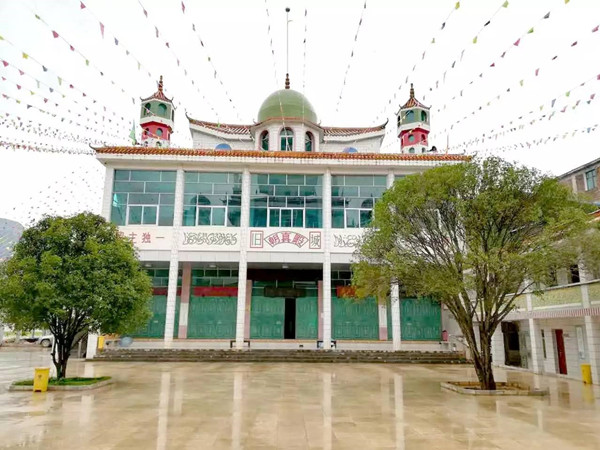 Jiucheng Mosque in Qiubei County, Wenshan
