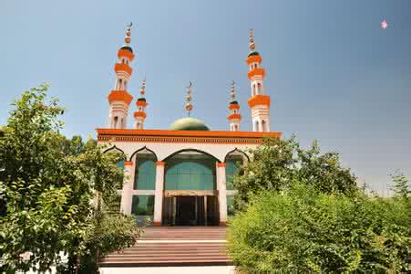 Rizhe Mosque in Qiubei County, Wenshan