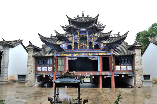 Wanshou Palace in Huize County, Qujing