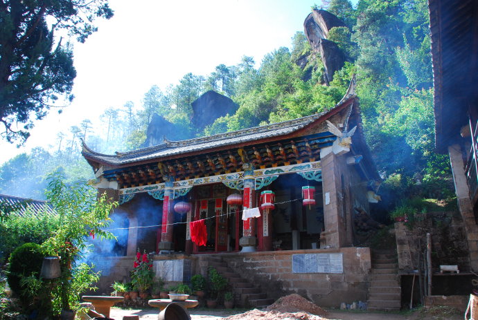 Jinji Temple in Lanping County, Nujiang