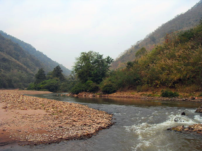 Babianjiang River in Mojiang County, Puer