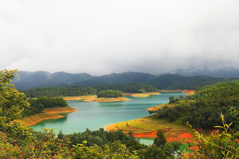 Bailonghu Lakein Qiubei County, Wenshan