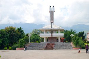 Baima Square in Gengma County, Lincang