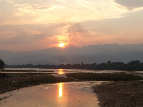 Binglangjiang River in Tengchong County, Baoshan