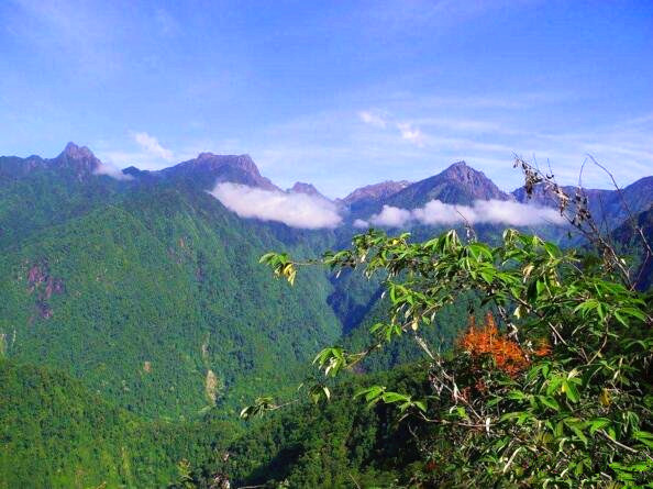 Dandang Lika Mountain in Gongshan County, Nujiang