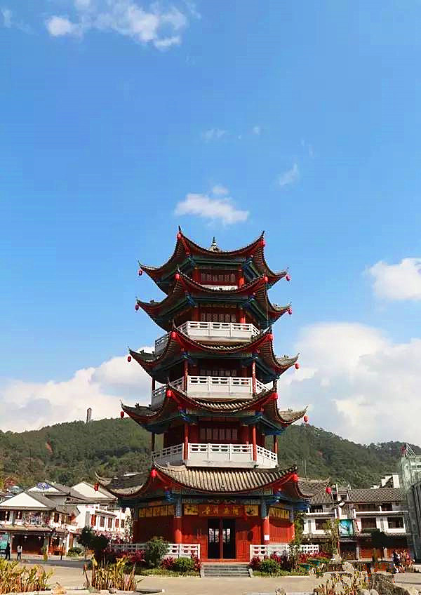Guanyinshan Temple in Ninger County, Puer