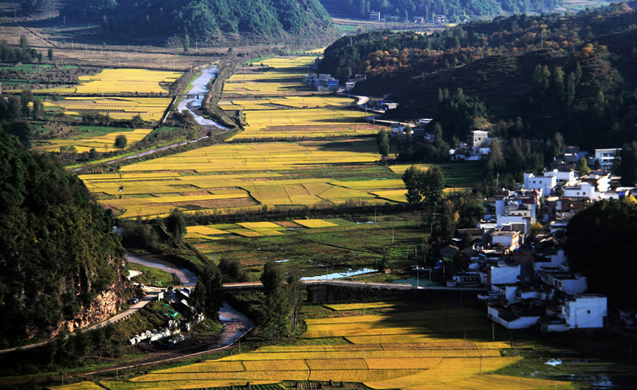 Hengjiang River in Zhaotong