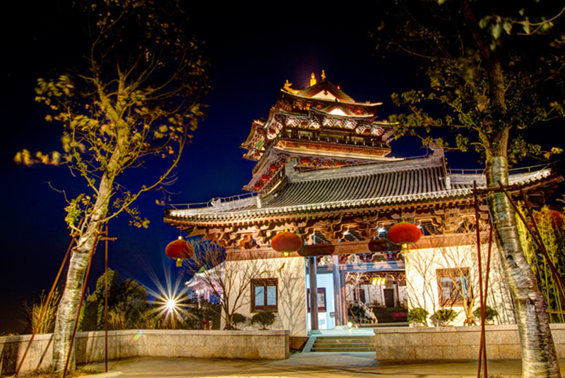 Huangge Temple in Longchuan County, Dehong