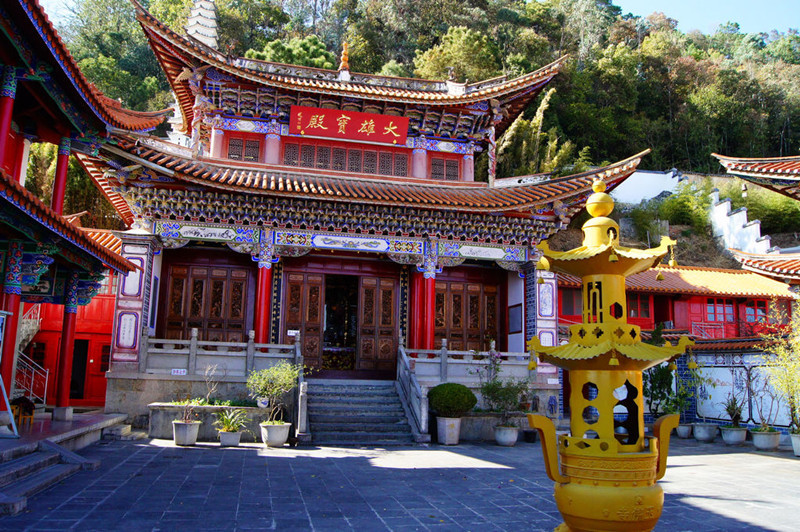 Jade Buddha Temple in Baoshan City