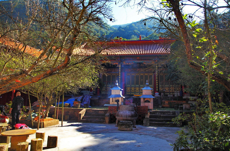 Jingle Nunnery in Yimen County, Yuxi