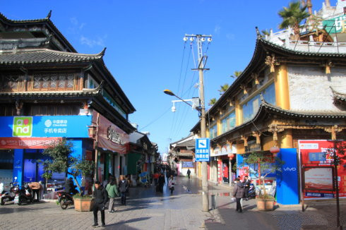 Jukui Pavillion in Tonghai County, Yuxi