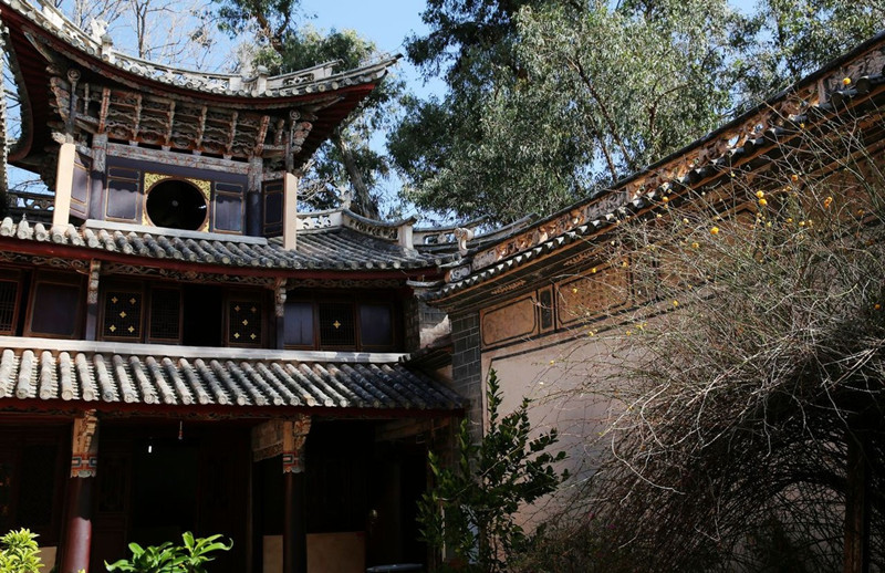 Longhua Temple in Yaoan County, Chuxiong