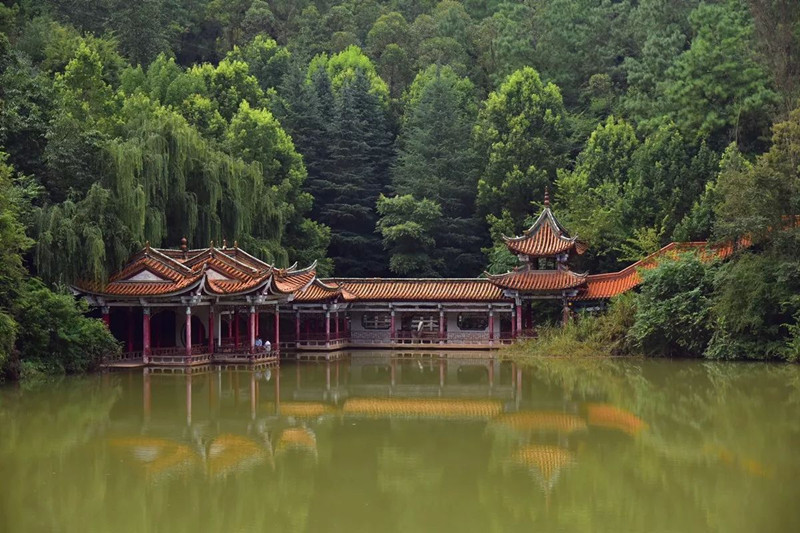 Longquan Park in Xinping County, Yuxi
