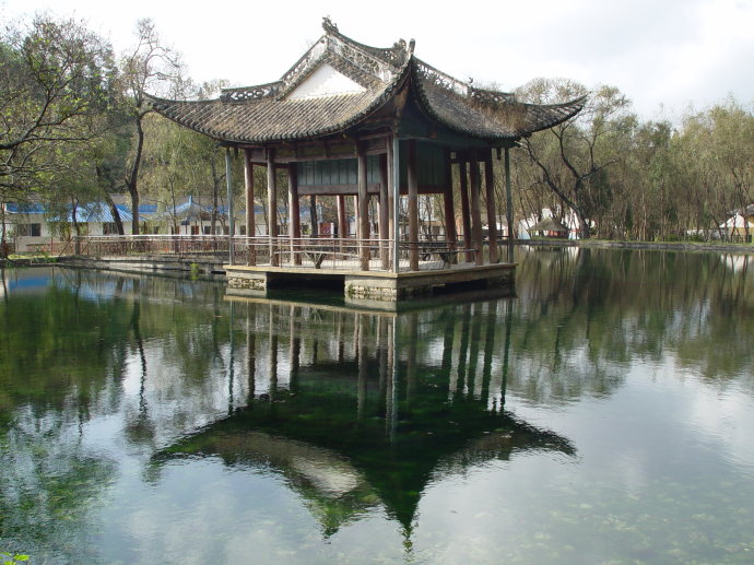 Longtan Temple in Changning County, Baoshan