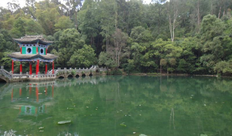 Longwangtang Pool in Longyang District, Baoshan