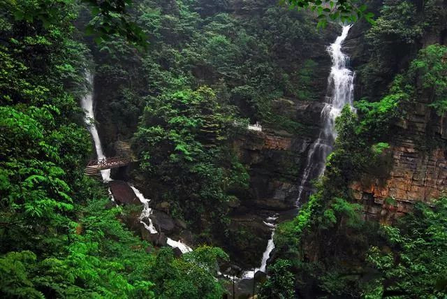 Luohanba Forest Park in Daguan County, Zhaotong