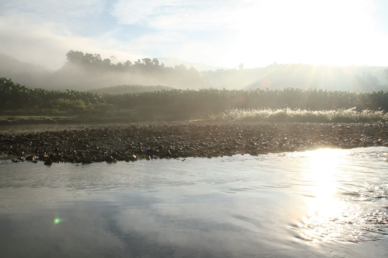 Manlaojiang River in Puer