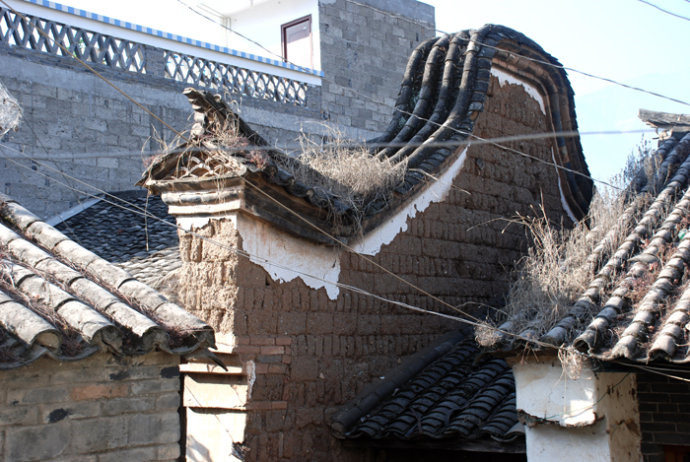 Menggu Old Town in Qiaojia County, Zhaotong