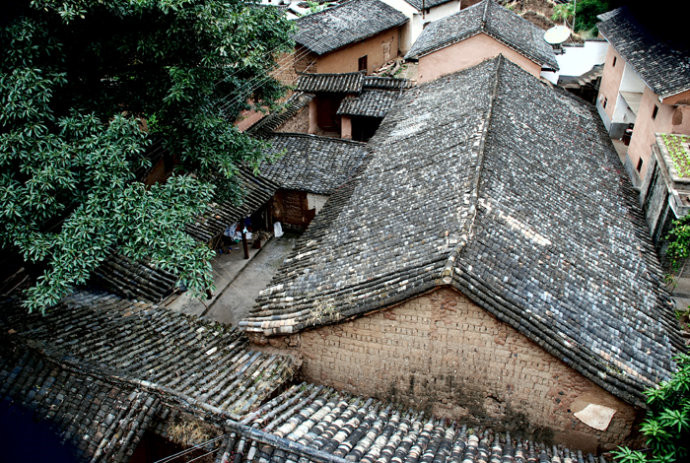 Menggu Old Town in Qiaojia County, Zhaotong