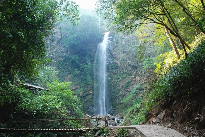 Mengma Waterfall in Menglian County, Puer