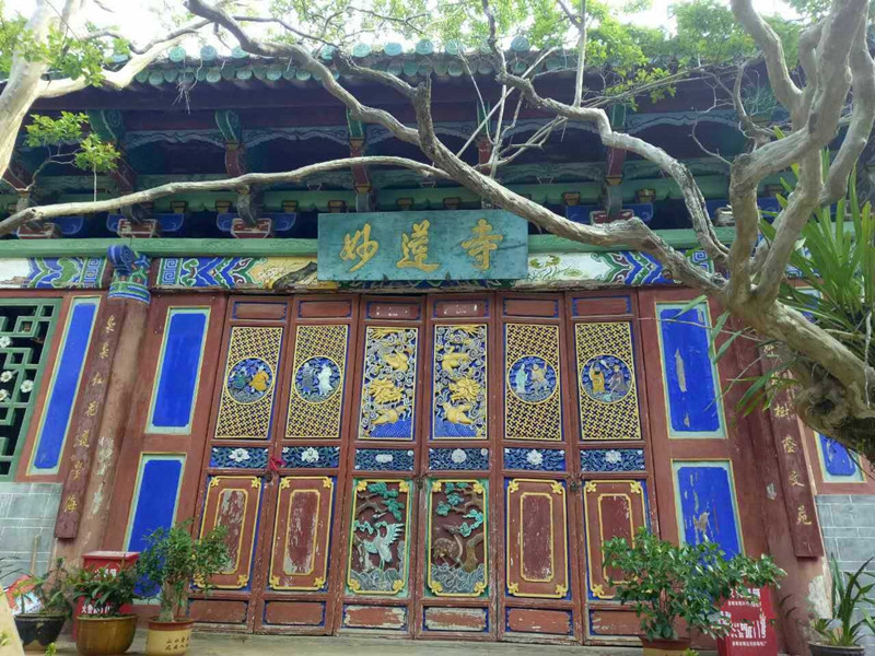 Miaolian Temple in Yuanjiang County, Yuxi