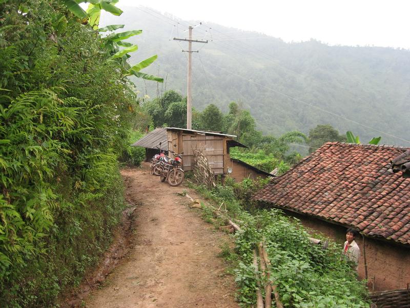 Naha Hani Earthen Houses in Mojiang County, Puer