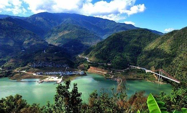 Nanbanghe River Nature Reserve in Zhenkang County, Lincang