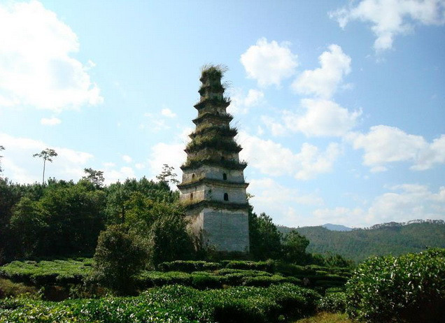 Nanjingshan Wenbi Pagoda in Jingdong County, Puer