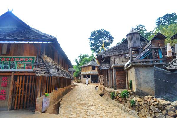 Nuogan Village in Lancang County, Puer