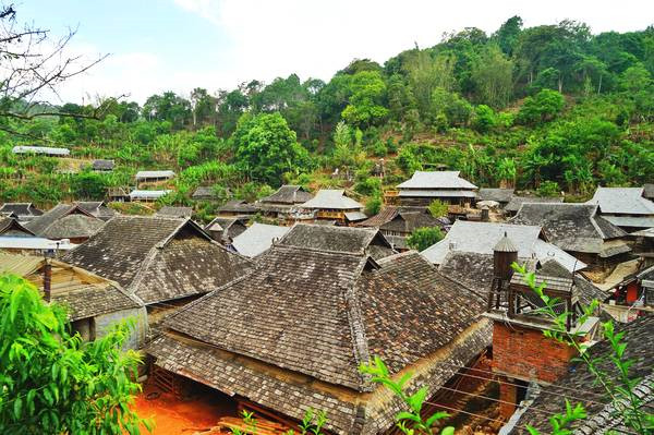 Nuogan Village in Lancang County, Puer
