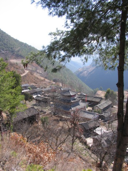Shouguo Temple in Weixi County, Diqing