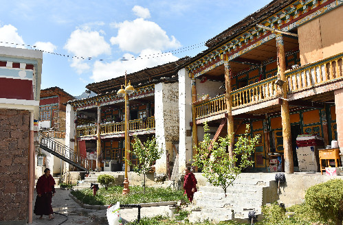 Shusong Nunnery in Deqin County, Diqing