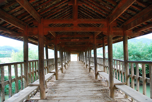 Taiping Bridge in Xichou County, Wenshan