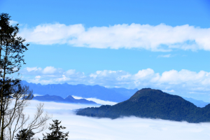 The Cloud Sea of Dajichang Village in Maguan County, Wenshan