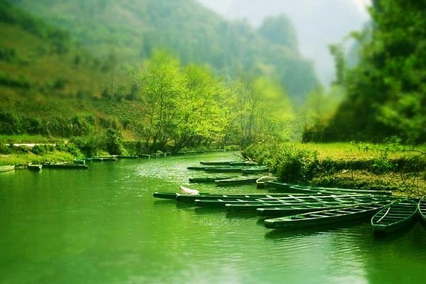 Tuoniangjiang River in Funing County, Wenshan