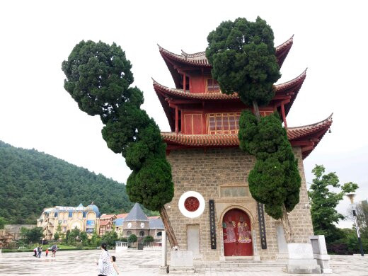 Wanghailou Tower in Zhaoyang District, Zhaotong