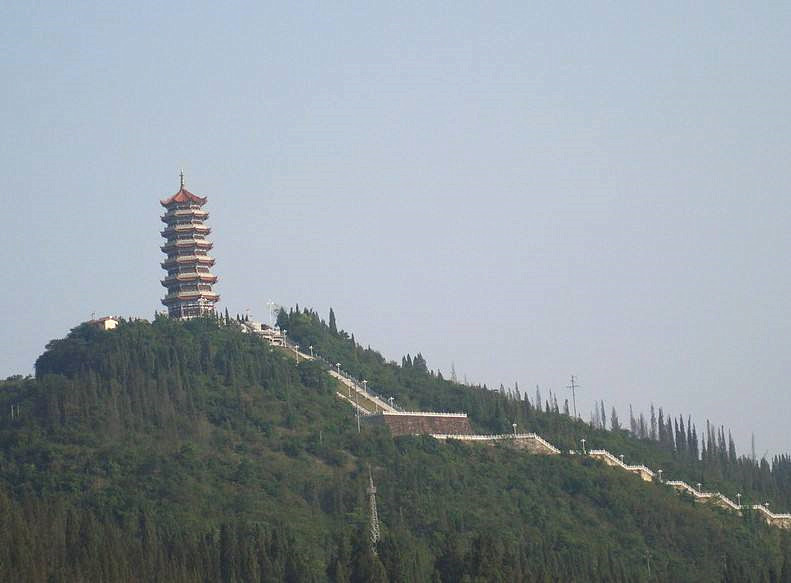 Wenbi Tower in Guangnan County, Wenshan
