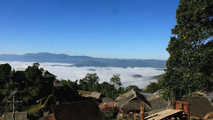 Wengji Village in Lancang County, Puer
