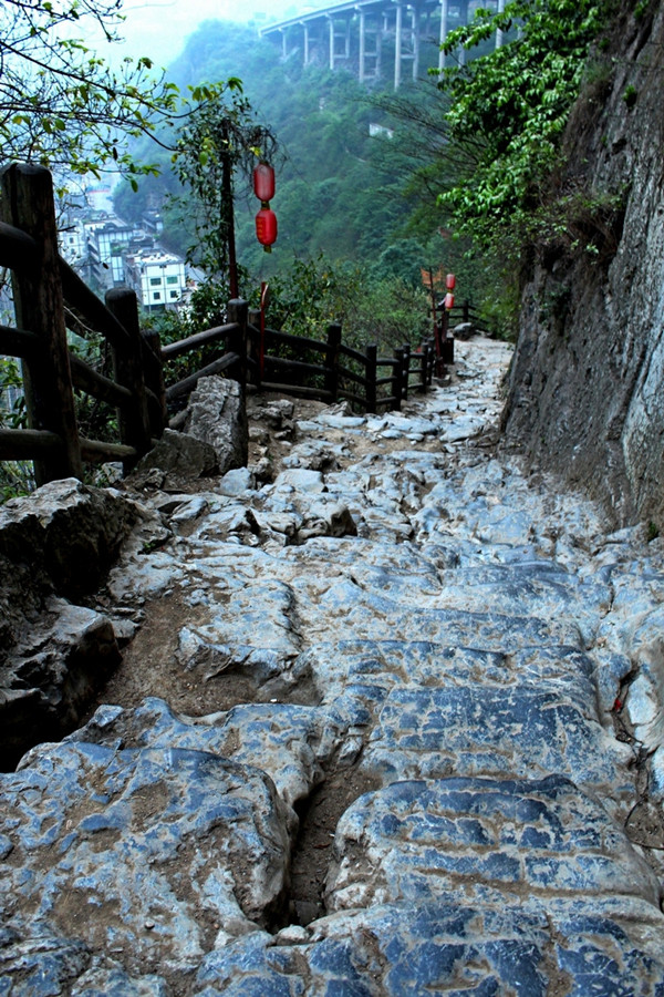 Wuchi Ancient Road between Yunnan and Sichuan