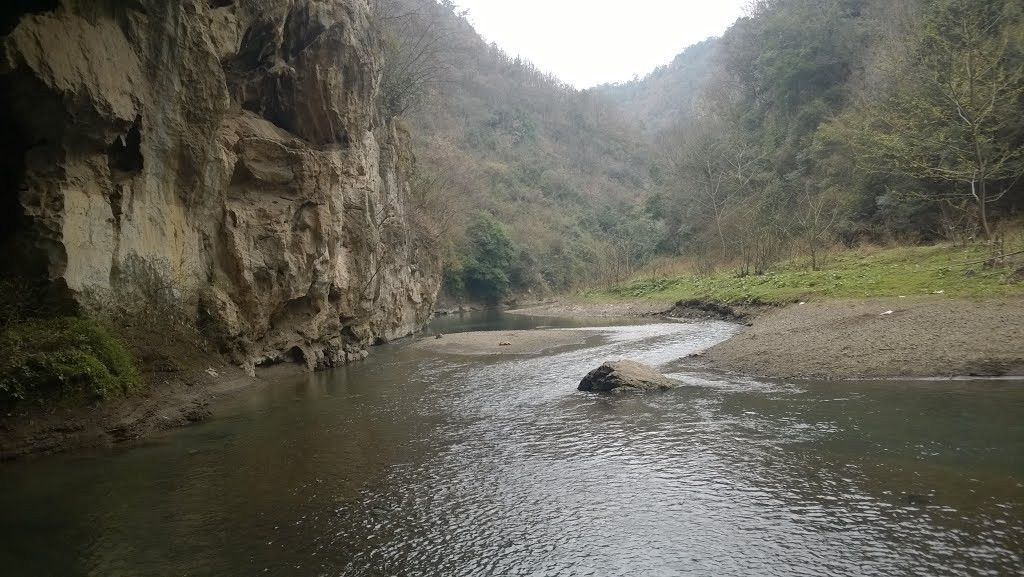 Xiaoshanxia Gorge Scenic Area in Zhenxiong County, Zhaotong
