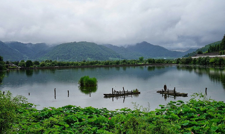 Yeyahu Lake Wetland in Shidian County, Baoshan