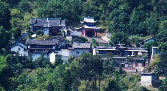 Youwang Tuzhu Temple in Shidian County, Baosha