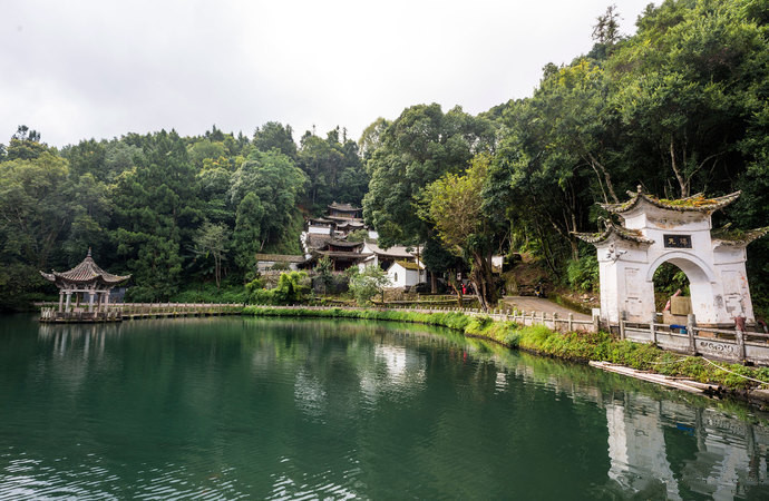 Yuanlong Pavillion in Tengchong County, Baoshan